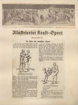 Album Erich Rahn; „Jiu-Jitsu als deutscher Sport"