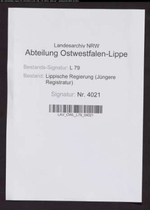 Anstellung der Lehrer am Gymnasium zu Lemgo, Band 2