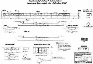 Stuttgart Hbf: Empfangsgebäude Turm Bewehrung Rippendecke über 8.Obergeschoß