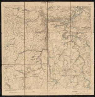 Äquidistantenkarte 81 : Section Tharandt, 1910 : Section Tharandt. - 1:25000. - Leipzig: Giesecke & Devrient, 1910. - 1 Kt.
