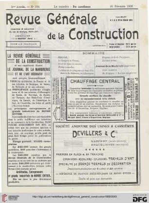 No. 104 (20 Février 1908)