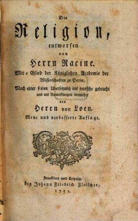Die Religion