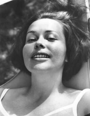 Porträt des Models Helga H. Aufgenommen 1968