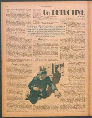 Un detective de suerte : Cuento policial de G. S.