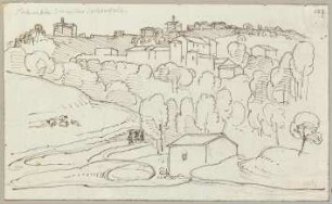 Blick auf Colbordolo