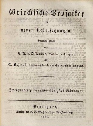 Platon's Werke, 4,5. Die Platonische Kosmik ; 5. Zehn Bücher vom Staat ; 5