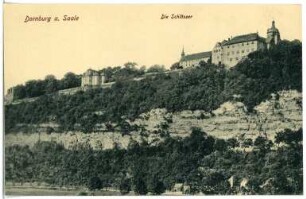 Dornburg. Altes Schlossund Goethe-Schloss