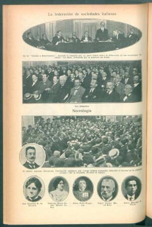 La federación de sociedades italianas