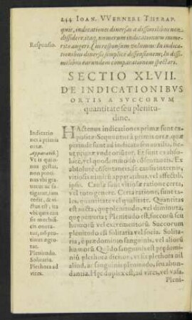 Sectio XLVII.