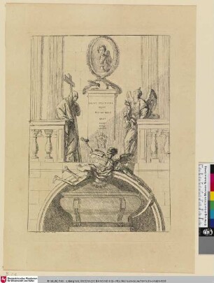 [Grabmal; Tombeau de Louis de Silvestre]