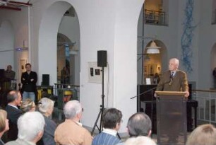 Ausstellungseröffnung, Grußwort von Prof. Thomas Bürger, Generaldirektor der SLUB Dresden : Ausstellungseröffnung am 23. April 2010