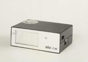 Braun Blitzgerät "hobby F 26" von Dieter Rams