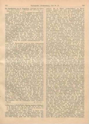305-309 [Rezension] Lutherana. Lutherhefte der „Theolog. Studien u. Kritiken“. I: 90. Jahrg, Heft 3/4 II: 92. Jahrg, Heft 3/4 III: 93. Jahrg, Heft 3/4