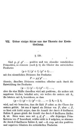 §. 138. Beweis einer Eigenschaft des Ausdrucks phi (m).