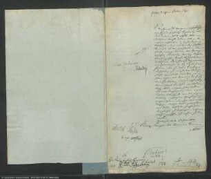 Mit Anhalt-Bernburg geschlossener Grenzvertrag zwischen Sinsleben und Radisleben
