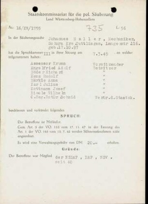 Haller, Johannes