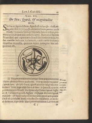 Cap. III. De Situ, figura, & magnitudine Siciliae