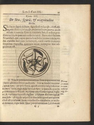 Cap. III. De Situ, figura, & magnitudine Siciliae