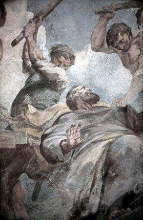 Martyrium der Apostel Judas Thaddäus und Simon Zelotes
