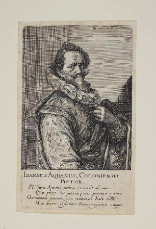 Bildnis von Hans von Aachen (1552-1615)
