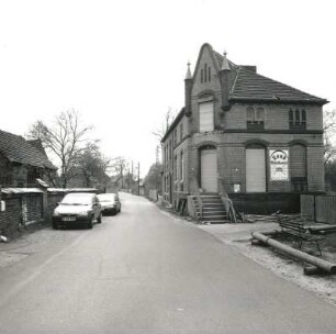 Schlepzig. Dammstraße. Blick nach Süden