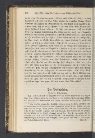 Der Bassutokrieg (Vorläufige Orientierung)