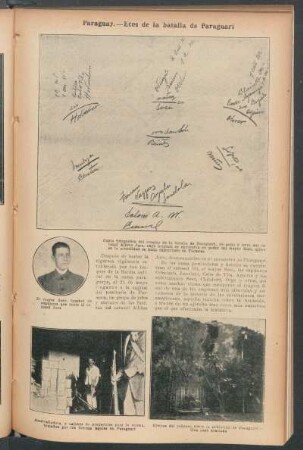 Paraguay.- Ecos de la batalla de Paraguari