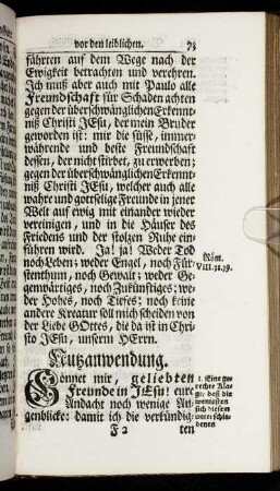 Nutzanwendung.