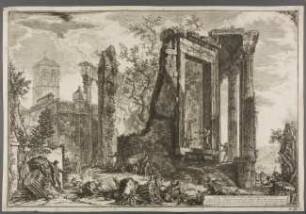 Altra Veduta del Tempio della Sibilla in Tivoli
