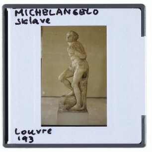 Michelangelo, Rebellischer Sklave (Paris Louvre)