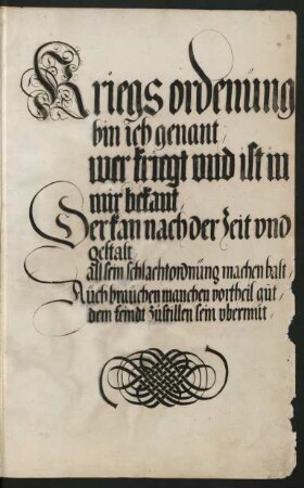 Kriegsordnung : Ms. boruss. fol. 1254