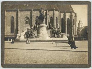 König-Matthias-Denkmal : Klausenburg (Cluj-Napoca / Rumänien). König-Matthias-Denkmal (1902)