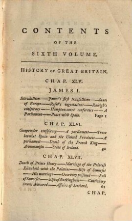 The History of England from the Invasion of Julius Caesar to the Revolution in 1688. Vol. 6 (1782)
