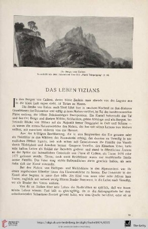 Das Leben Tizians