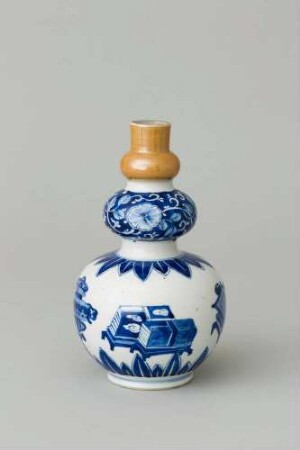Dreifach gebauchte Kürbisvase (sanjie huluping 三节葫芦瓶)