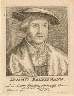 Erasmus Baldermann;. geb. 1502