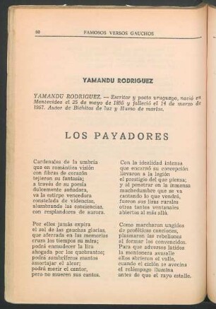 Los payadores