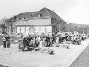 Gelände des "Museums der bedingungslosen Kapitulation des faschistischen Deutschland im Großen Vaterländischen Krieg" in Berlin-Karlshorst