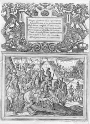 Sdegno guerrier (Blatt V aus "Gerusalemme Liberata")