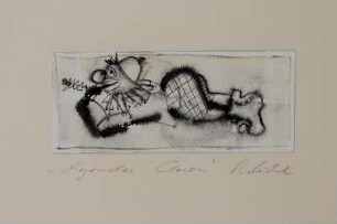 liegender Clown