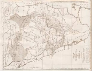 Sketch of the Peninsula od India shewing the arches and armies and the countries ceded by Tippoo Sultan ...