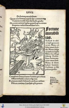 XXXVI. De fortuuae mutabilitate - XL. Nil curare detractiones hominum.