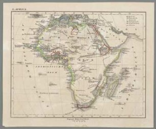 Afrika [Atlas der neuesten Erdkunde]
