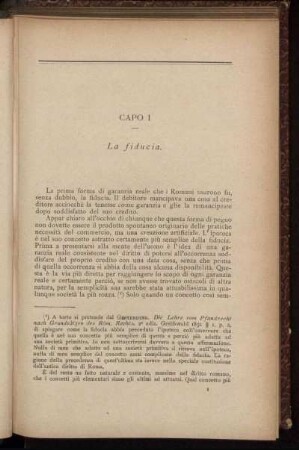 Capo I - Capo VIII