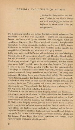 Dresden und Leipzig (1813-1814)