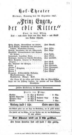 Prinz Eugen, der edle Ritter