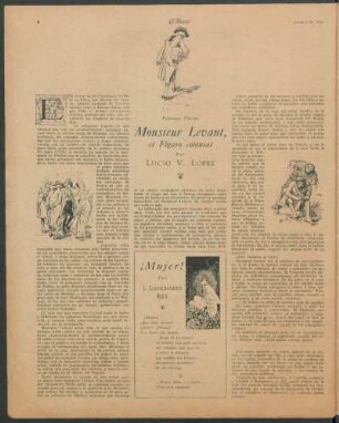 Monsieur Levant, el Fígaro colonial : Páginas viejas