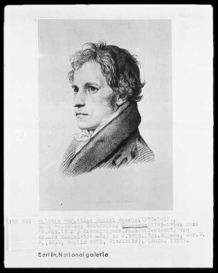 Bildnis Christian Daniel Rauch