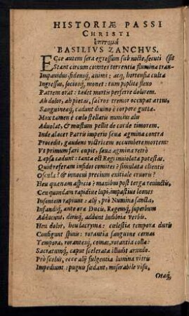 Historiae Passi Christi