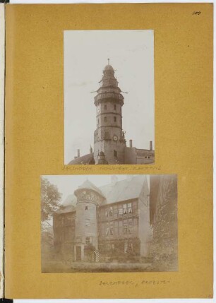 Neustädter Rathaus, Salzwedel. Propstei, Salzwedel: Ansichten (aus: Skizzen- und Fotoalbum 11)